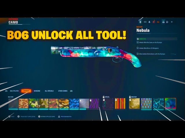 Black ops 6 S5 Unlock All Console and PC Permanent MW3&2